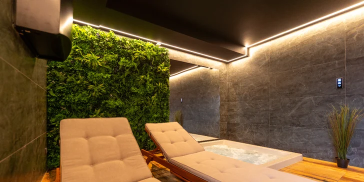 120 nebo 180 min. v privátním wellness pokoji i s občerstvením a sektem až pro 6 osob