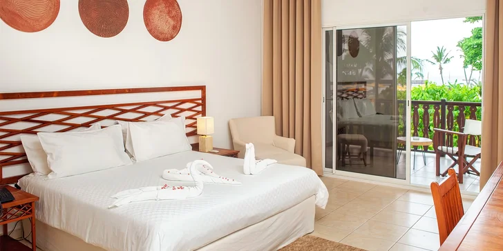 Luxusní dovolená v hotelu Royal Beach na Madagaskaru: light all inclusive i zpáteční letenka Dreamlinerem
