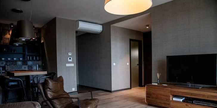 Pobyt v luxusním apartmánu v centru Bratislavy pro 2 osoby