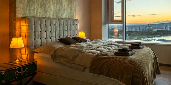Pobyt v luxusním apartmánu v centru Bratislavy pro 2 osoby