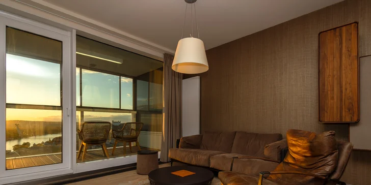 Pobyt v luxusním apartmánu v centru Bratislavy pro 2 osoby