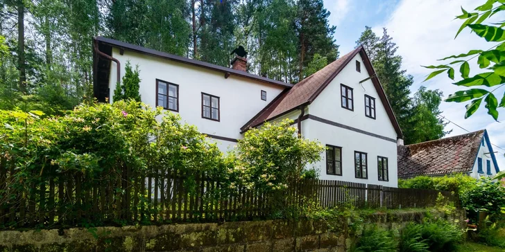 Chalupa v Lužických horách s kamny a infrasaunou až pro 8 osob
