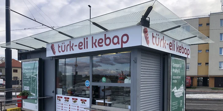 Pravý turecký kebap a köfte i s baklavou či nápojem z rodinného podniku přímo u Divoké Šárky