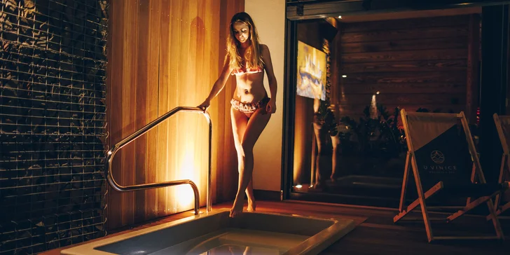 Vstup do veřejného či privátního wellness až pro 4 osoby: vířivka, sauna i prosecco