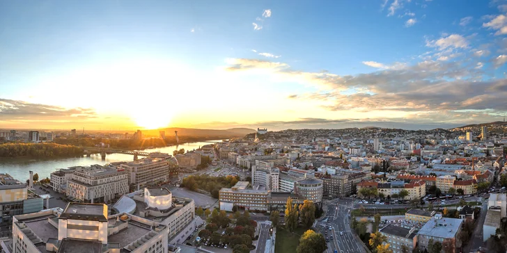 Pobyt v luxusním apartmánu v centru Bratislavy pro 2 osoby