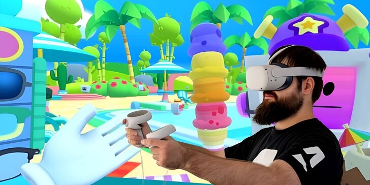 Virtuální realita u vás doma: zapůjčení příslušenství vč. her na 2, 3 nebo 6 dní.