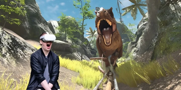 Virtuální realita u vás doma: zapůjčení příslušenství vč. her na 2, 3 nebo 6 dní.