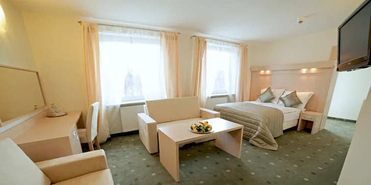 Romantický relax na polský způsob: polopenze, wellness i masáže