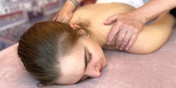 Relax při masáži v délce 60 minut: klasická, lymfatická i kraniosakrální