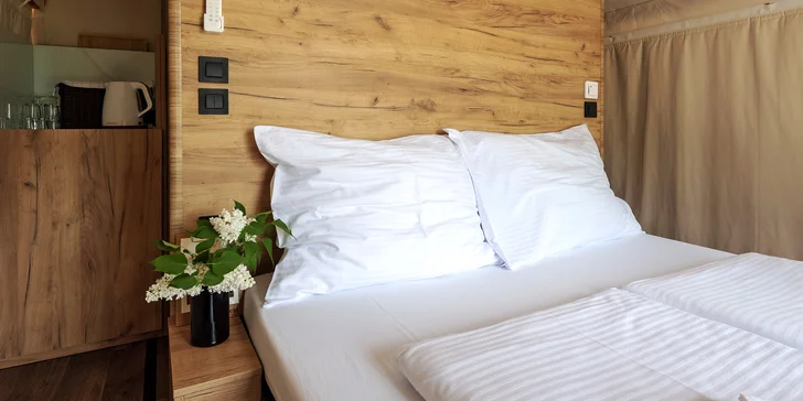 Pobyt v luxusním glampingovém stanu v Banské Štiavnici až pro 6 osob
