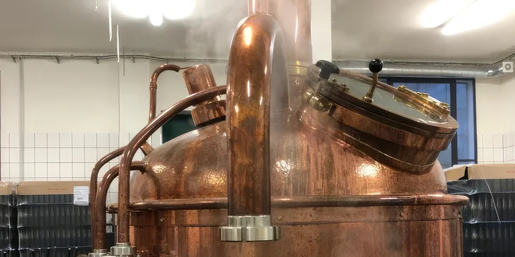 Prohlídka Pivovaru Litoměřice s degustací pro 1 nebo 2 osoby