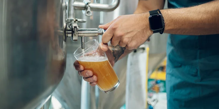 Prohlídka Pivovaru Litoměřice s degustací pro 1 nebo 2 osoby