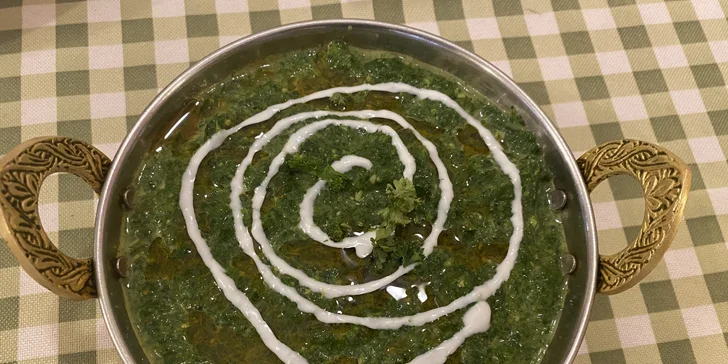 4chodové indické menu pro 2 osoby: polévka, kuřecí či vege hlavní chod i dezert