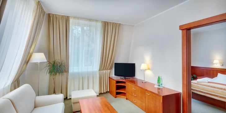 Pobyt v Mariánských Lázních: snídaně či polopenze a neomezený wellness