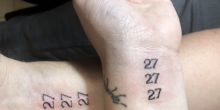 Tetování do velikosti 7x7 cm: návrh, konzultace i korekce v ceně