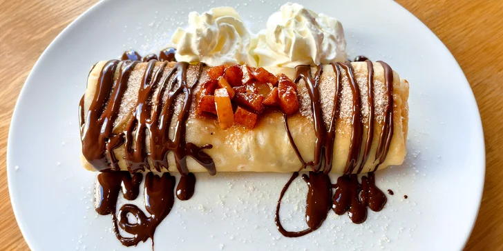 Sladká vafle, palačinka či lívance i teplý nápoj pro děti i dospělé v podniku Star Waffles