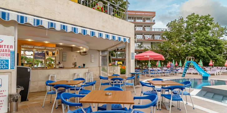 All inclusive dovolená v Bulharsku: apartmány pro páry i rodiny, bazén, animace i děti zdarma