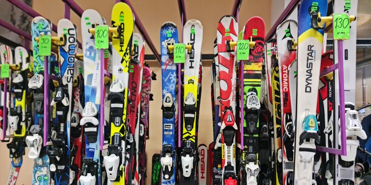 Pořádná zimní jízda: velký servis lyží nebo snowboardu