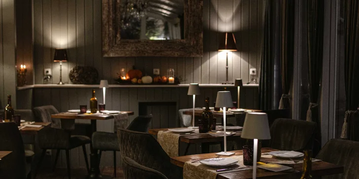 Dárkové vouchery do luxusní zahradní restaurace v centru Prahy
