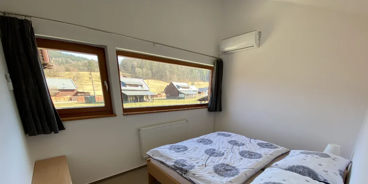Dovolená v Beskydech: pobyt v apartmánu až pro 5 osob i s možností sauny