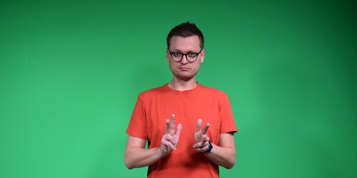 2 lekce úvodního kurzu českého znakového jazyka v centru znakového jazyka