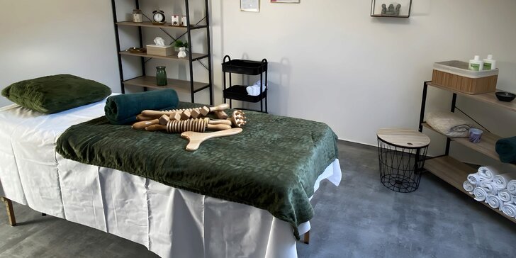 Masáže dle výběru: klasická, relaxační, lávové kameny, masáž obličeje i baňky