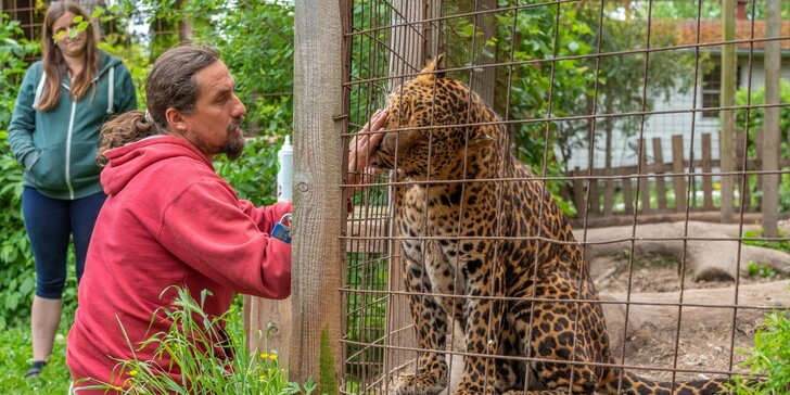 VIP prohlídka Kontaktního Zooparku, při které si budete moci zvířata pohladit