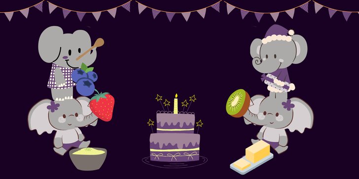 Jak sloni pekli dort: zábavná šifrovací hra pro děti na doma i na ven