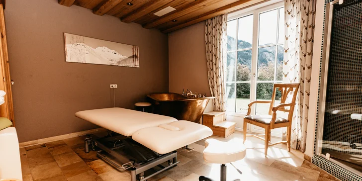 Tyrolské Alpy: hotel přímo u sjezdovky, wellness a vynikající polopenze
