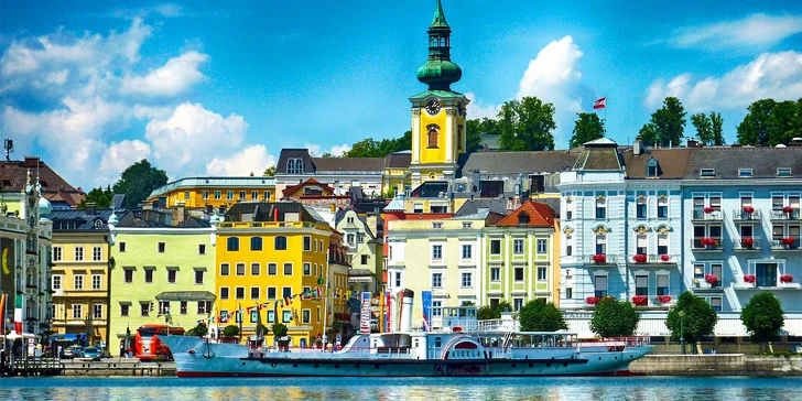 Císařské a lázeňské město Bad Ischl, Gmunden i plavba lodí s výhledem na Alpy: 1denní výlet