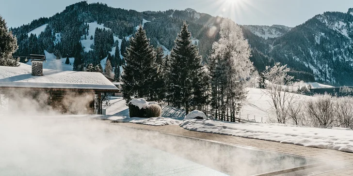 Tyrolské Alpy: hotel přímo u sjezdovky, wellness a vynikající polopenze