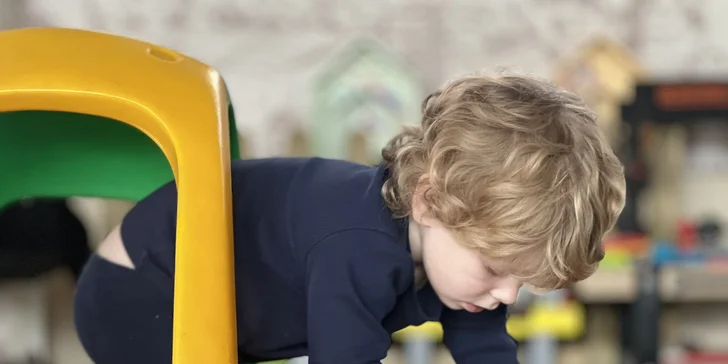 Horká čokoláda podle výběru v kavárně s dětskou herničkou