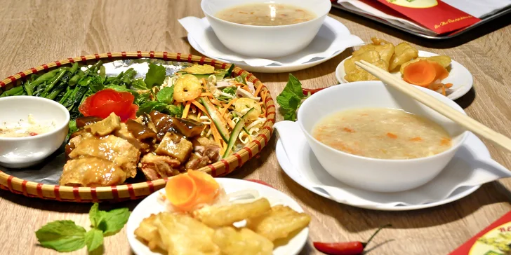 Otevřený voucher na sushi, asijské jídlo, obědový bufet i nápoje v hodnotě 500 až 2000 Kč