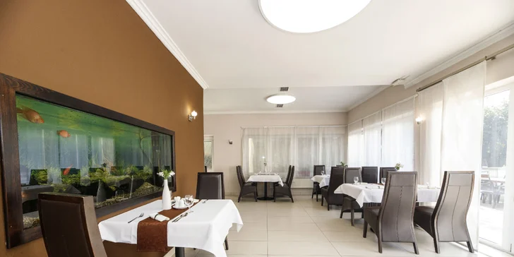 Otevřené vouchery na 500 a 1000 Kč do restaurace v Parkhotelu Plzeň
