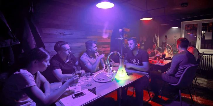 Udělejte si pohodový večer: 2 drinky i s vodní dýmkou dle vlastního výběru