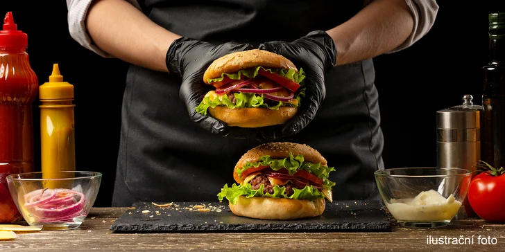 Kurz vaření Burger & Maso: vepřové špalíky, hovězí burger a kuře na červeném víně