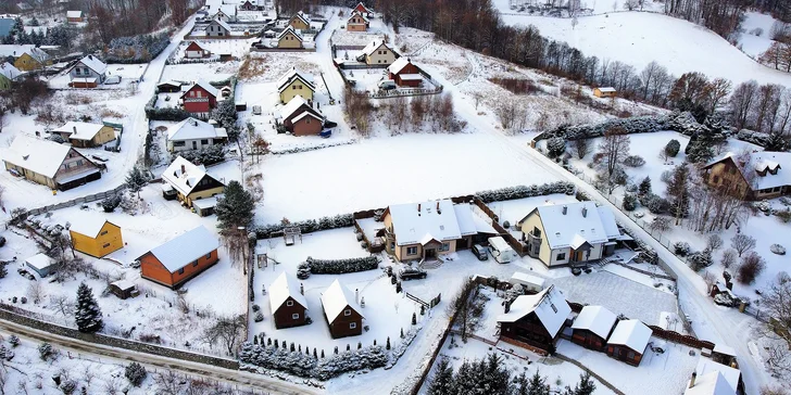 Polské Krkonoše: domek nebo apartmán se zahradou až pro 6 osob