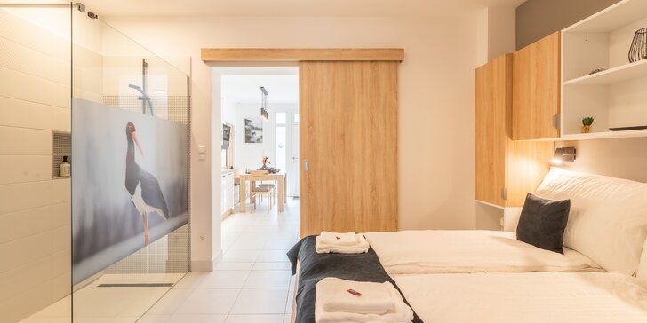 Moderní apartmány v Maďarsku pro pár i rodinu se vstupem do termálů