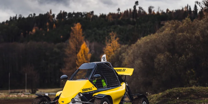 Adrenalinová jízda v buggy na autocrossové dráze: 3–10 kol pro 1 osobu