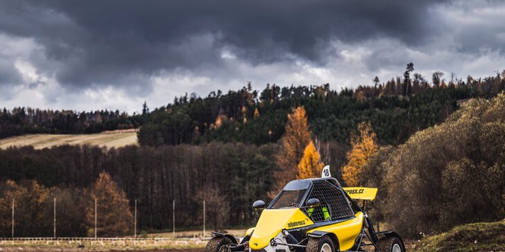 Adrenalinová jízda v buggy na autocrossové dráze: 3–10 kol pro 1 osobu