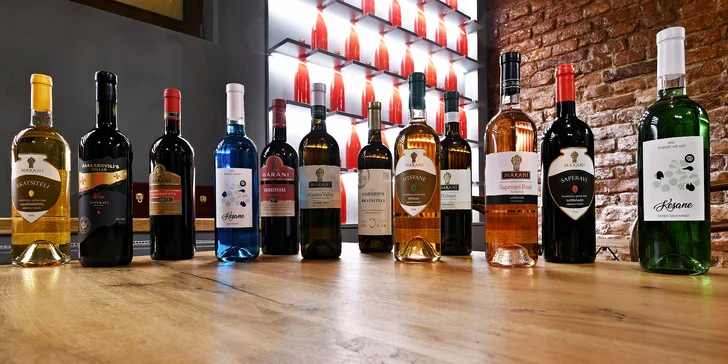 Slepá degustace 10 vzorků gruzínských vín s unikátním příběhem pro 1 i 2 osoby