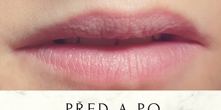 Přirozený permanentní make-up obočí pudrovou metodou nebo rtů