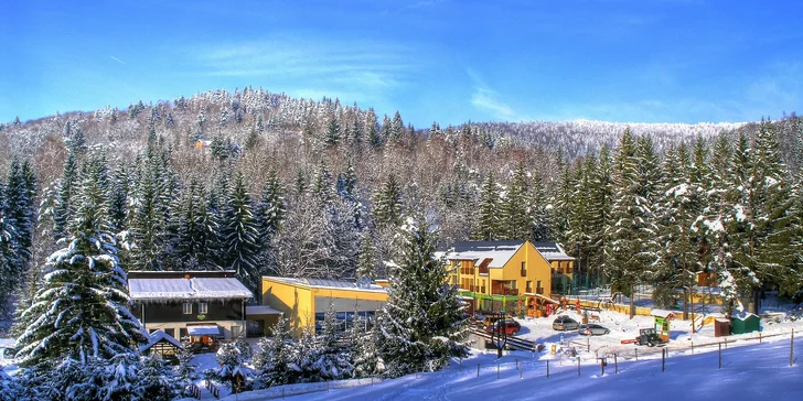 Krásy Javorníku: pokoj či apartmán, polopenze, bazén, wellness i další aktivity