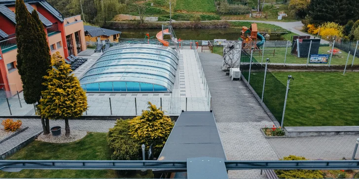 Pobyt v Moravském krasu: hotel ideální pro rodiny, polopenze, wellness i minizoo