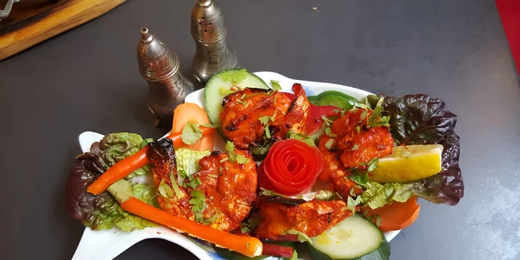 Otevřené vouchery na 500, 1000 a 1500 Kč do restaurace Curry House