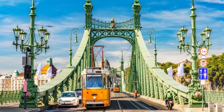 Víkend v Budapešti: cesta moderním vlakem, památky i 2 noci v hotelu se snídaní
