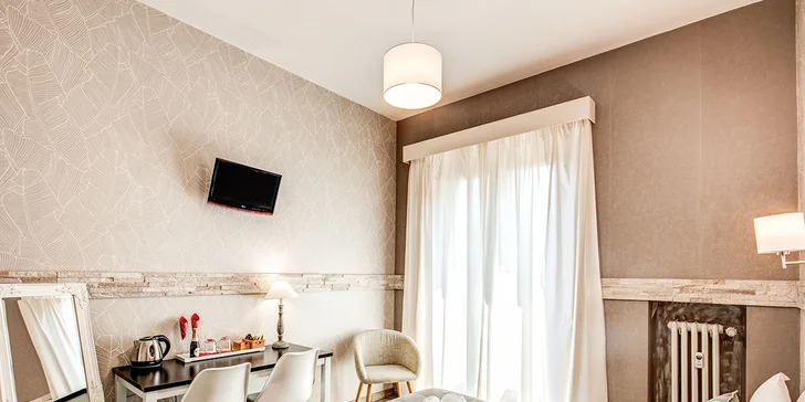 Prázdniny v Římě: pobyt se snídaní v elegantním hotelu v centru města