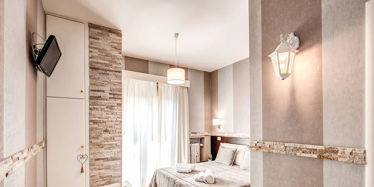 Prázdniny v Římě: pobyt se snídaní v elegantním hotelu v centru města