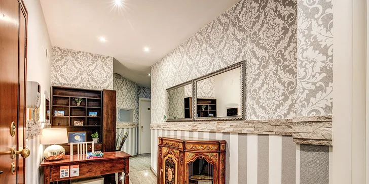 Prázdniny v Římě: pobyt se snídaní v elegantním hotelu v centru města