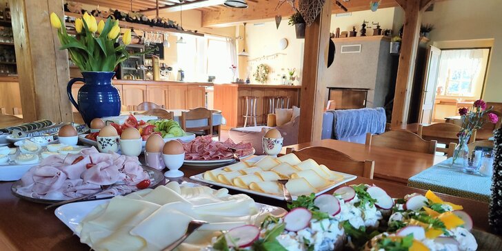 Pohodový pobyt na Šumavě u Kašperských Hor: ubytování se snídaní či polopenzí